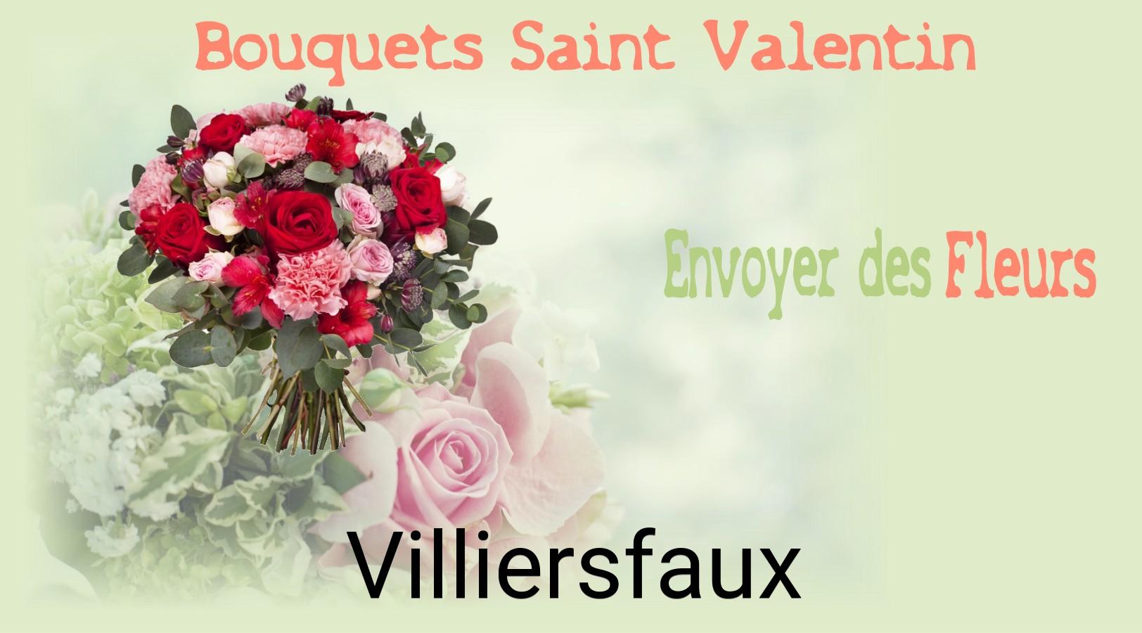 Roses de Saint-Valentin livrées à Villiersfaux